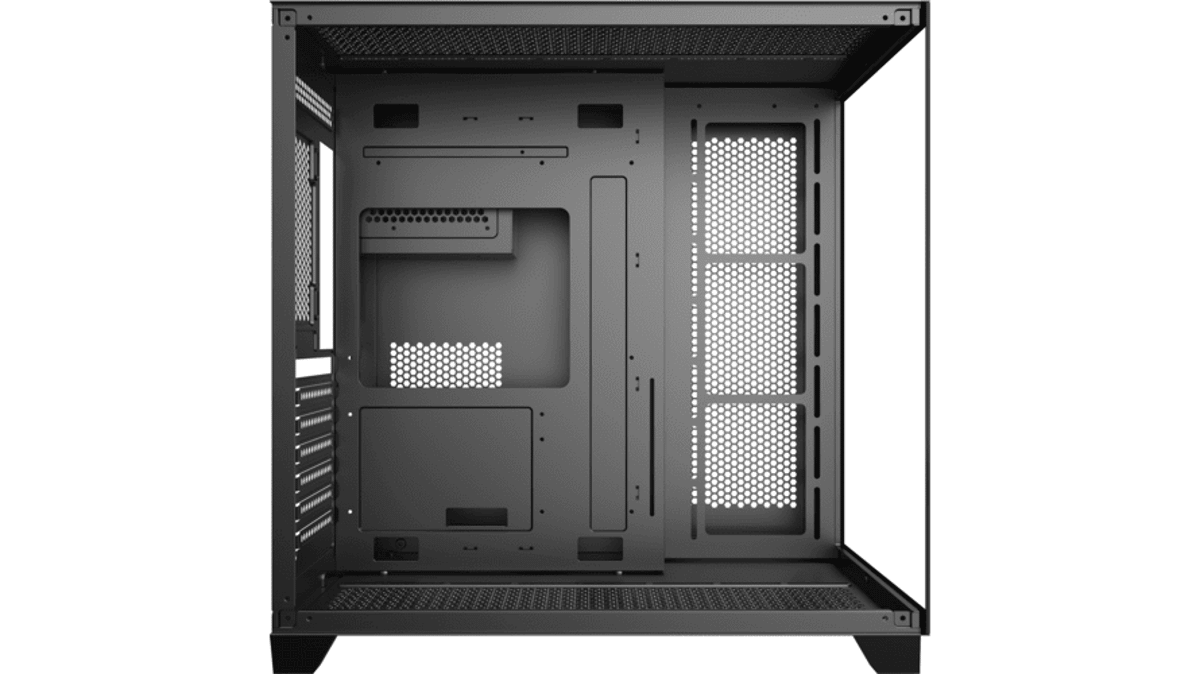 شتر sharx-profin-atx-mid-tower-gaming-pc-case-with-7x-120mm-pre-installed-argb-fans