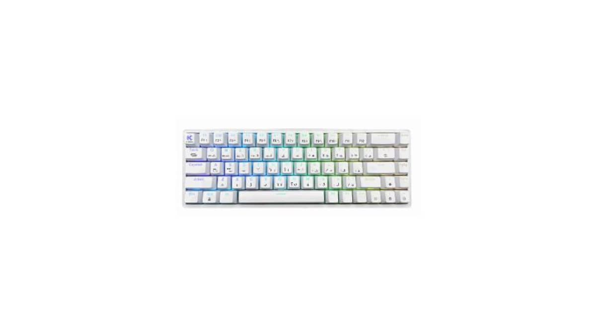 buy kgaming-whitecore-gaming-keyboard-blue-switch