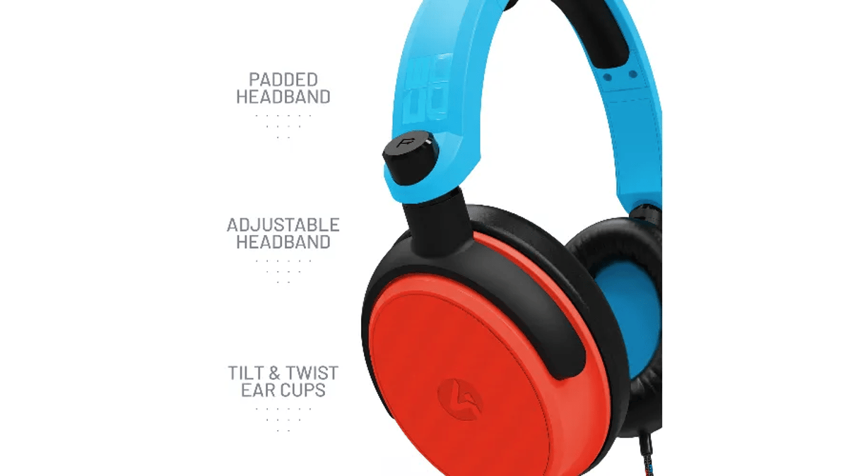 شتر 4gamers-c6100-gaming-headset-for-switch-xbox-ps4-ps5-pc-neon-blue-red