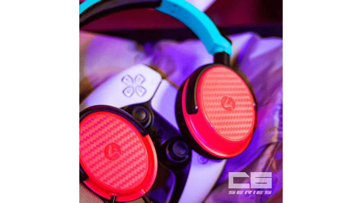 شتر 4gamers-c6100-gaming-headset-for-switch-xbox-ps4-ps5-pc-neon-blue-red