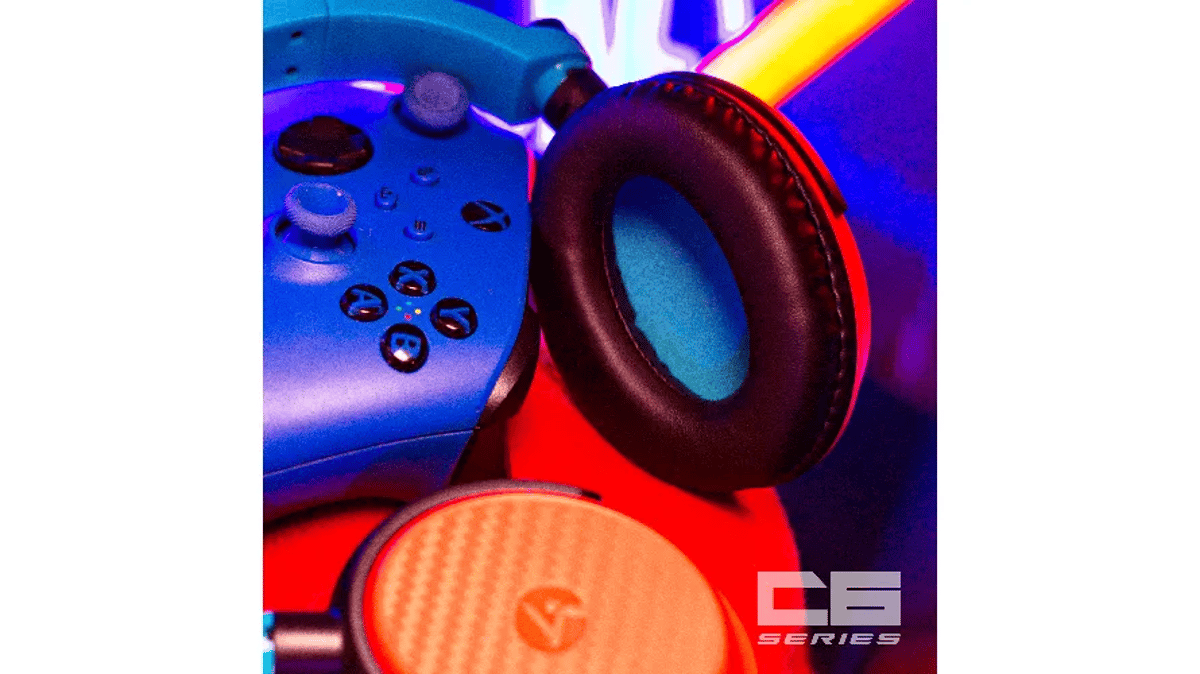 شتر 4gamers-c6100-gaming-headset-for-switch-xbox-ps4-ps5-pc-neon-blue-red