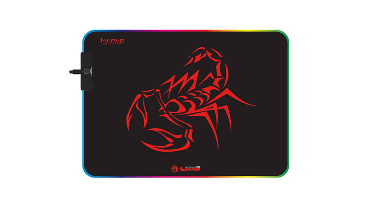 شتر marvo-scorpion-mg08-s-gaming-pad-rgb