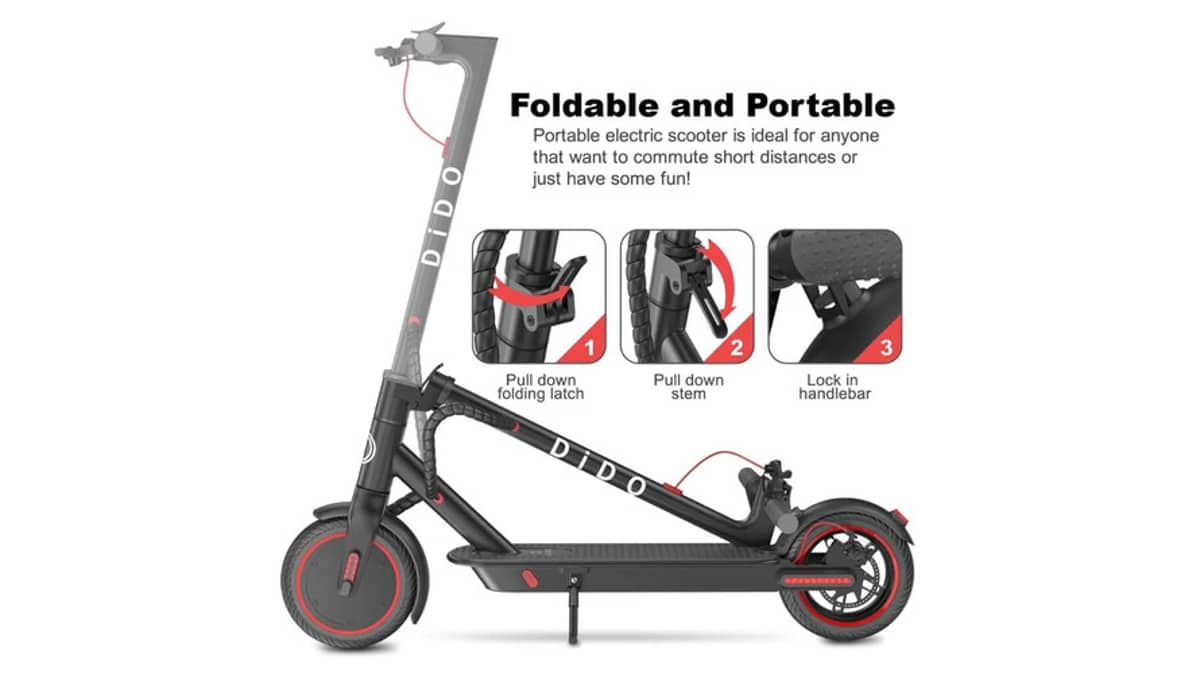 buy dido-electric-scooter-100kg-15-25km