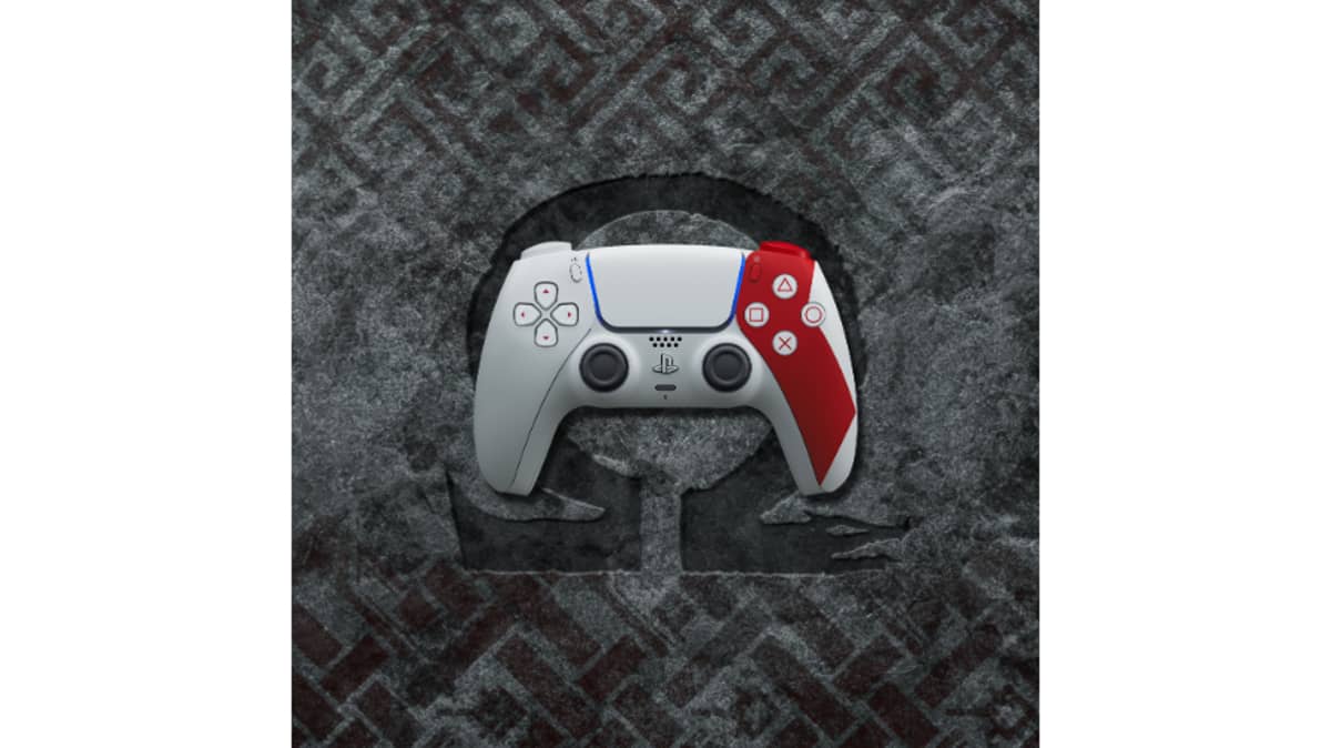 شتر playstation-dualsense-controller-god-of-war-20th-anniversary-limited-edition