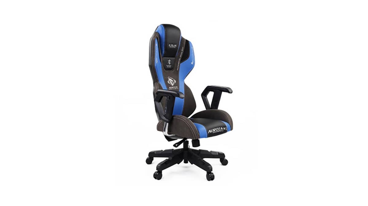 شتر e-blue-auroza-bluetooth-gaming-chair-blackblue