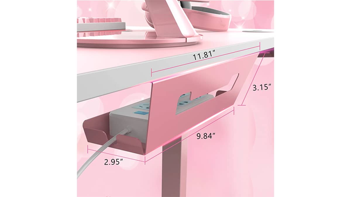 buy eureka-gaming-venus-i1s-44-inch-pink-desk