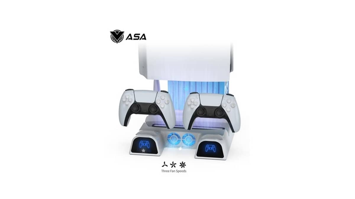شتر asa-ps5-stand-with-2-cooling-fans