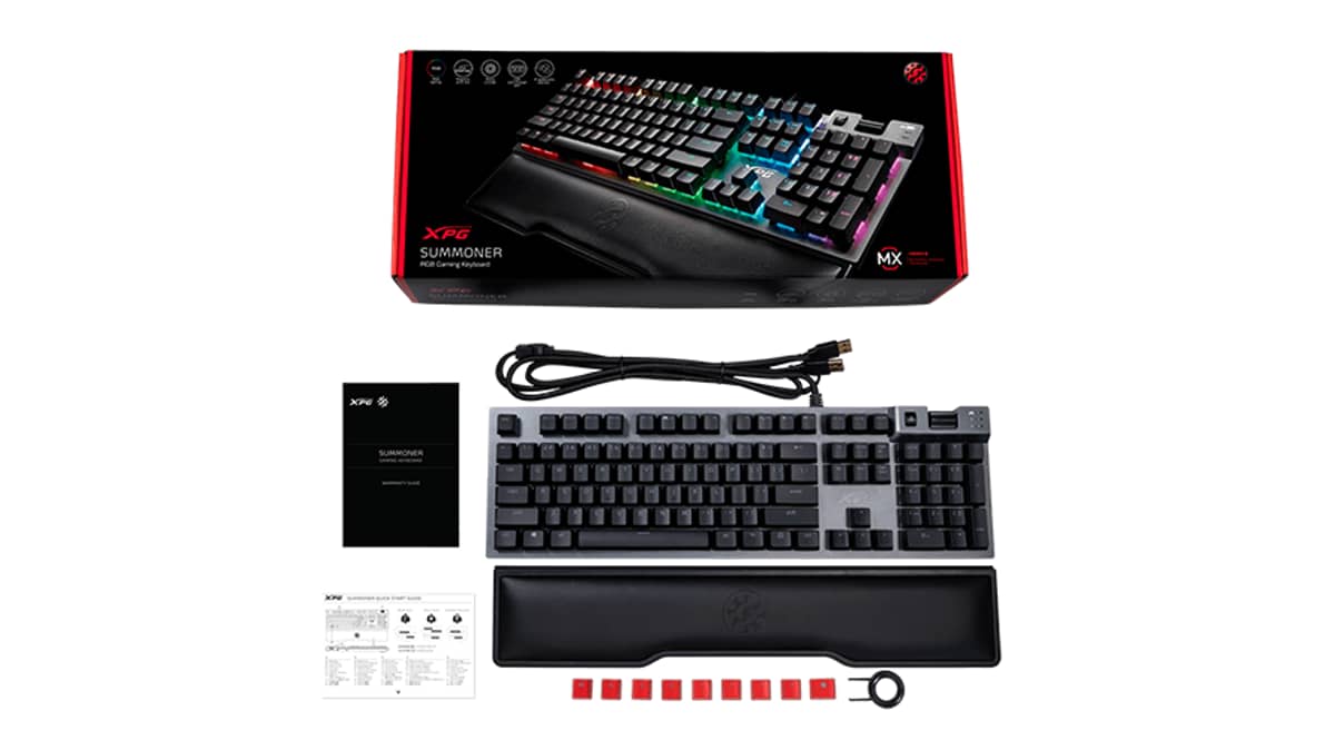 شتر xpg-summoner-gaming-keyboard-black