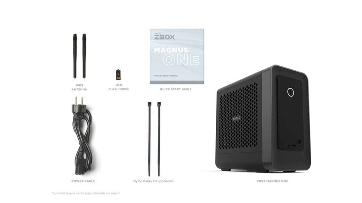 شتر zotac-zbox-magnus-one-ecm53060c-barebone-intel-core-i5-10400-geforce-rtx-3060-12gb-gddr6