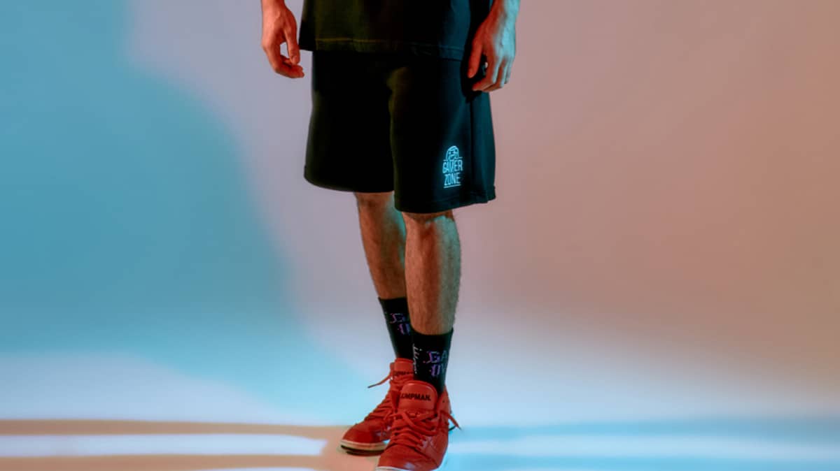 buy gamerzone-printed-men-oversize-fit-shorts-xl-black