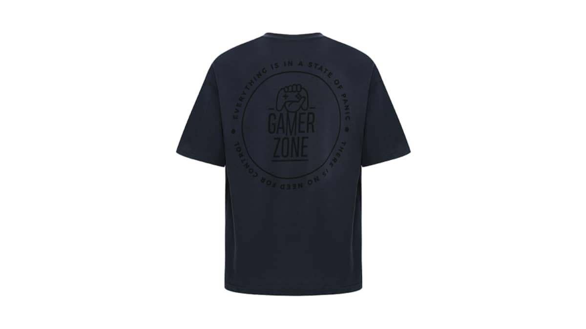 buy gamerzone-printed-oversize-pure-cotton-crew-neck-t-shirt-xxl-fume
