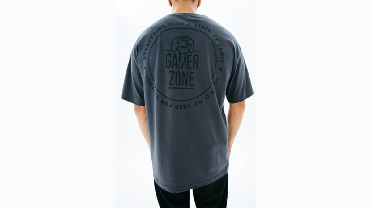 buy gamerzone-printed-oversize-pure-cotton-crew-neck-t-shirt-xxl-fume