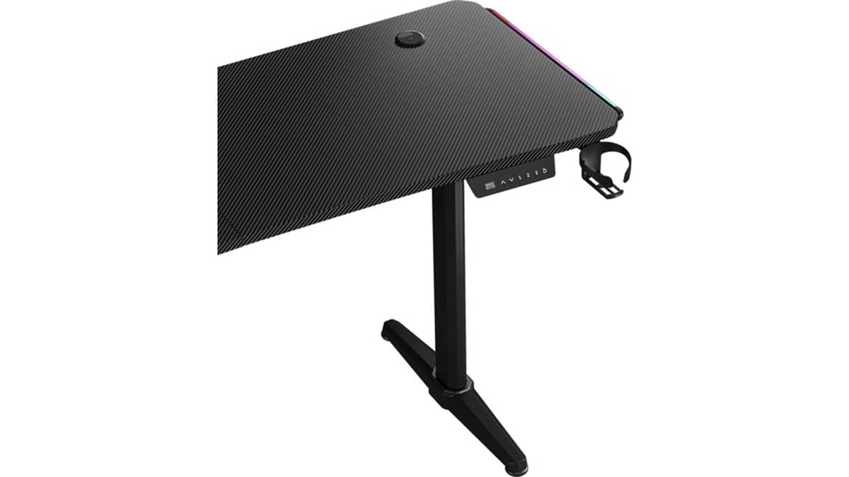 buy gaming-desk-andaseat-terminator-carbon-fiber-texture-tabletop-rgb