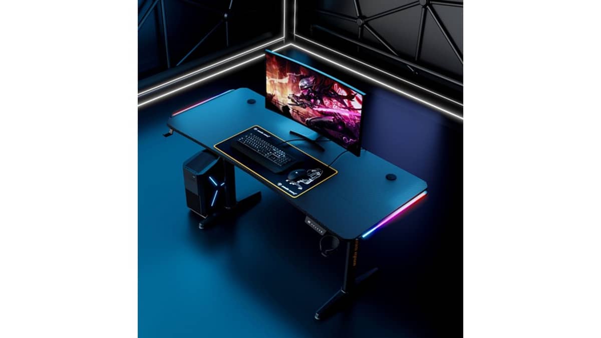 buy gaming-desk-andaseat-terminator-carbon-fiber-texture-tabletop-rgb