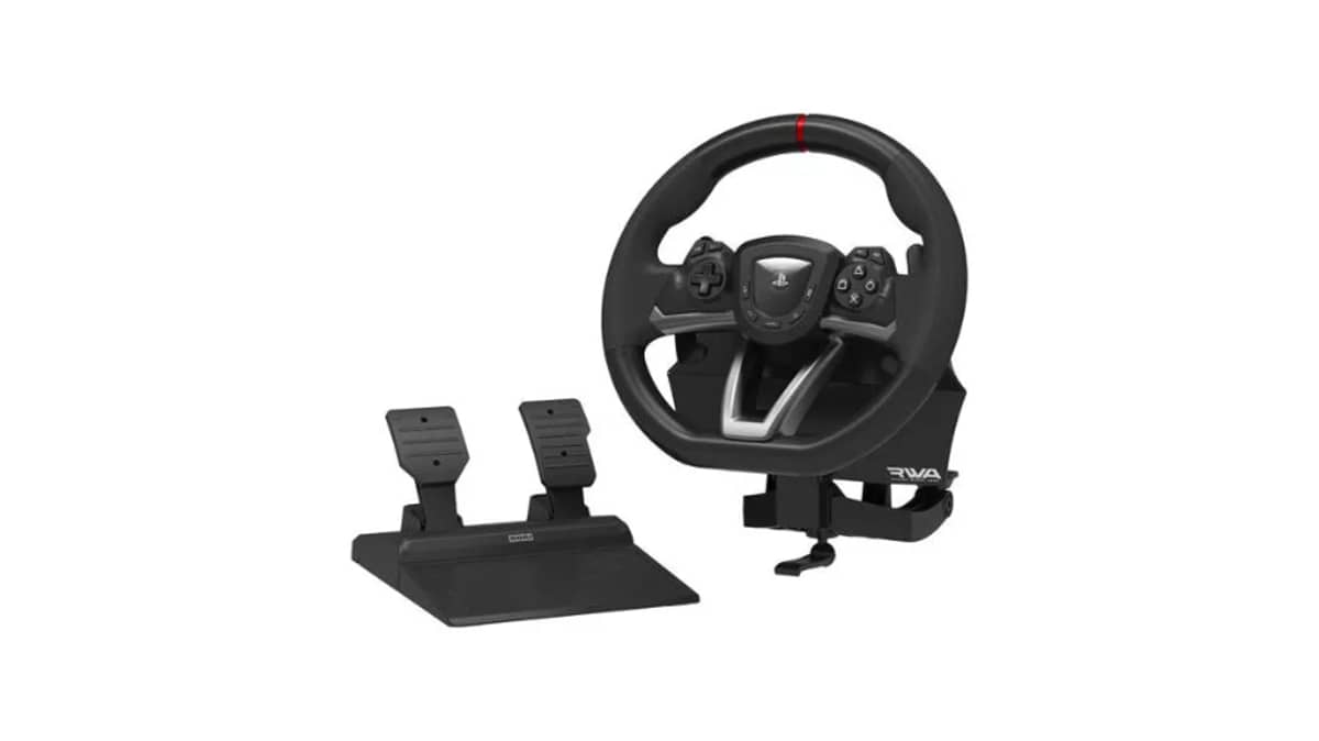 buy hori-apex-racing-wheel-for-playstation-5-black