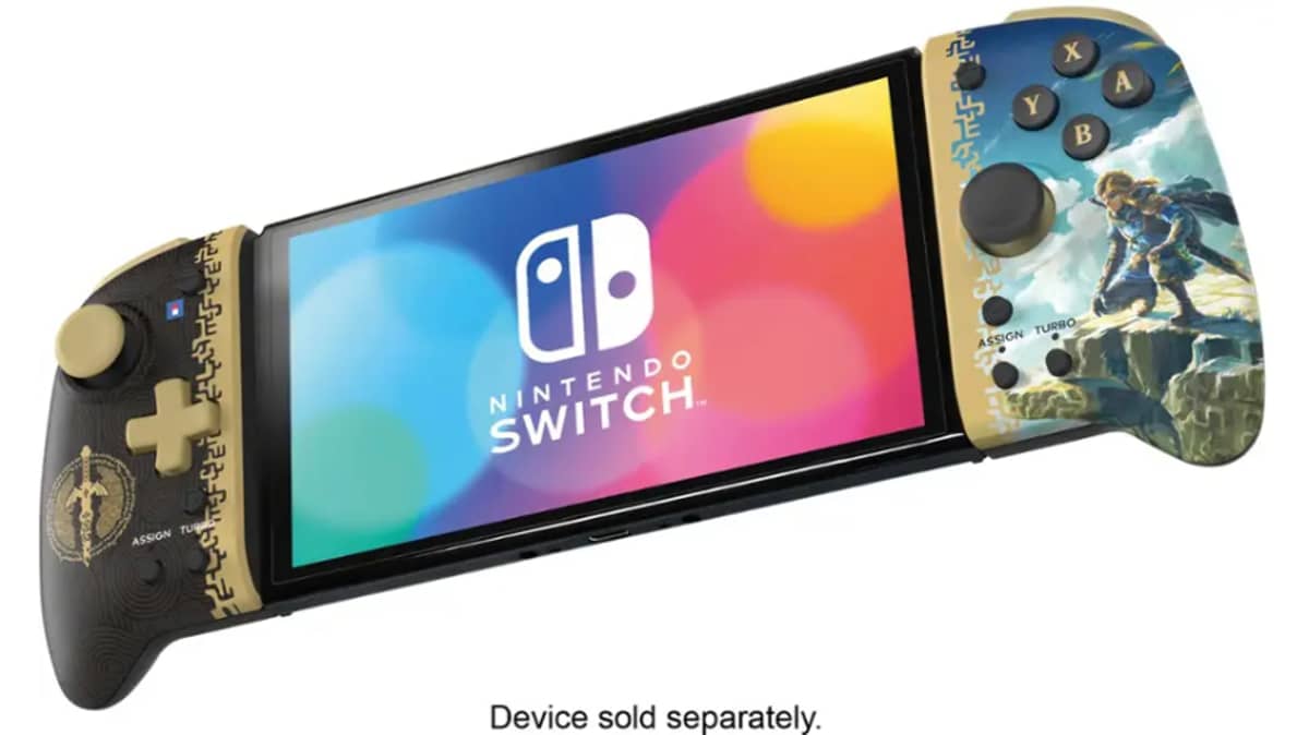 buy hori-split-pad-pro-legend-of-zelda-tears-of-the-kingdom-switch-controller-black