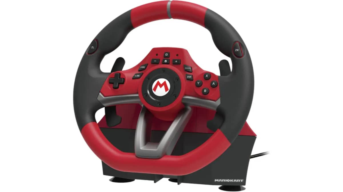 شتر hori-nintendo-switch-mario-kart-racing-wheel-pro-deluxe-blackred