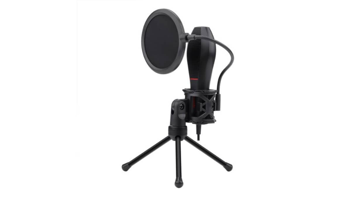 شتر redragon-quasar-omnidirectional-usb-condenser-microphone