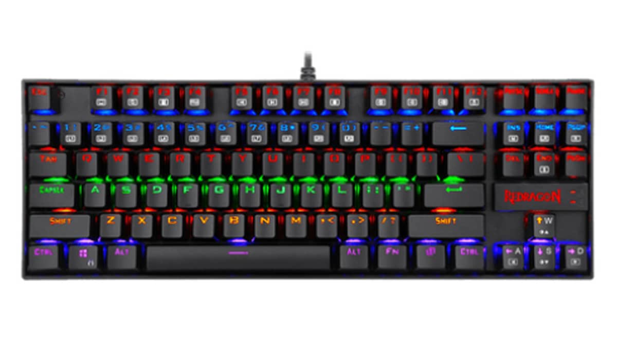 buy redragon-kumara-led-backlit-usb-mechanical-gaming-keyboard-black