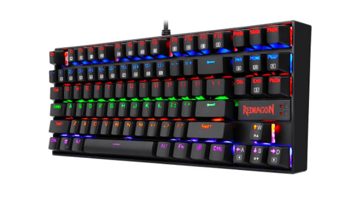 buy redragon-kumara-led-backlit-usb-mechanical-gaming-keyboard-black