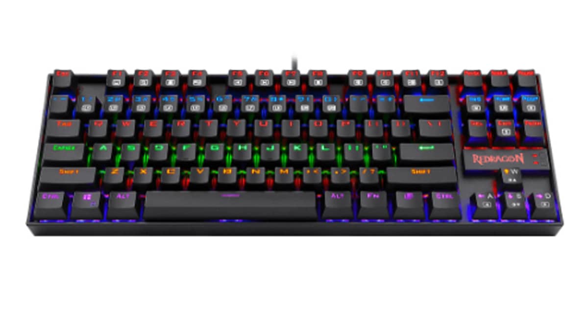 buy redragon-kumara-led-backlit-usb-mechanical-gaming-keyboard-black