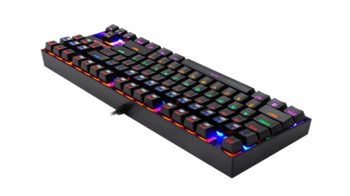buy redragon-kumara-led-backlit-usb-mechanical-gaming-keyboard-black