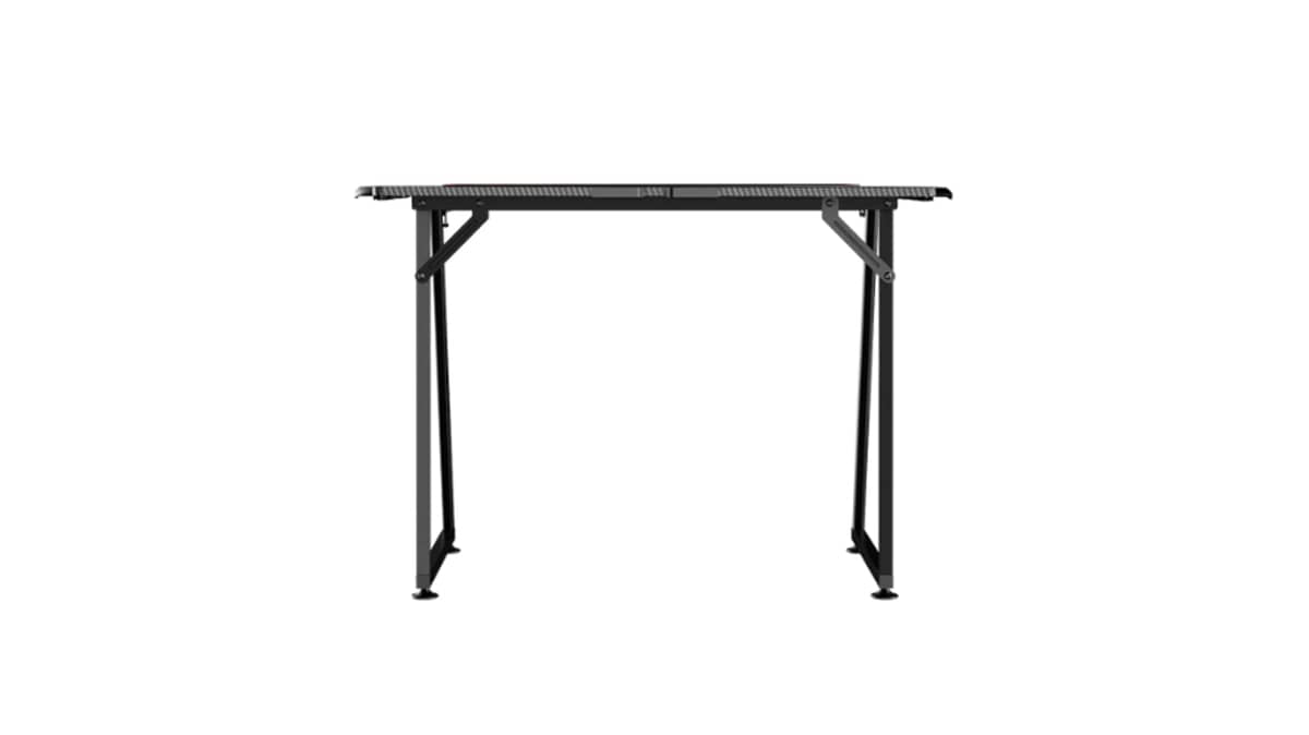 buy twisted-minds-carbon-fiber-texture-a-shaped-gaming-desk-black