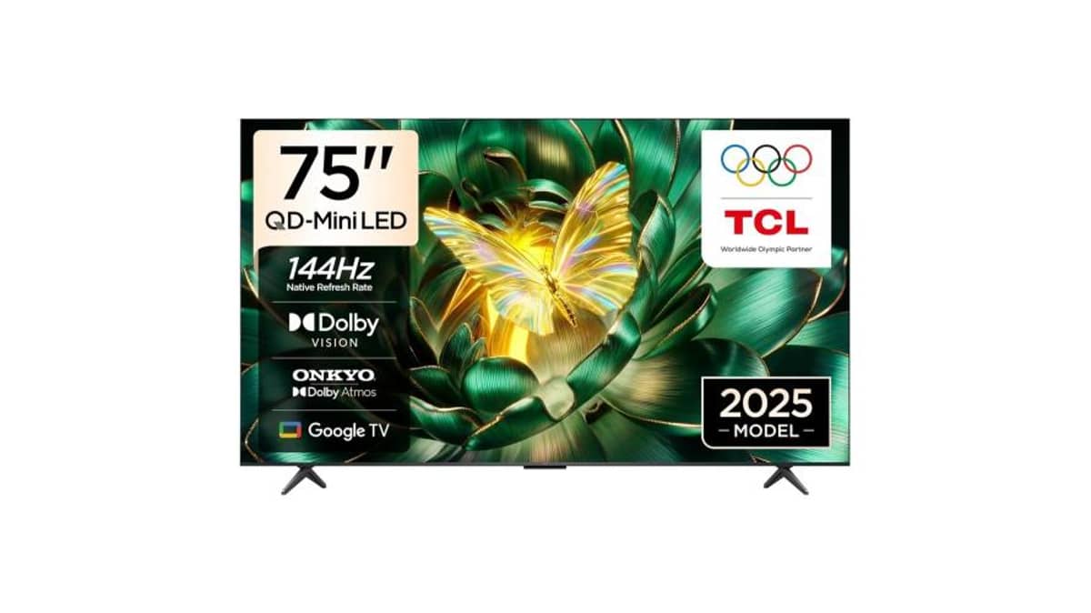 شتر tcl-75c7k-qd-mini-upgraded-144hz-local-dimming-upgraded-lightness-thinner