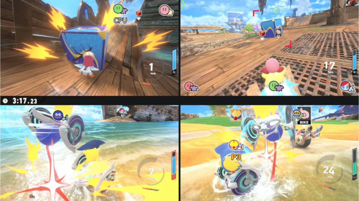 شتر kirby-air-riders