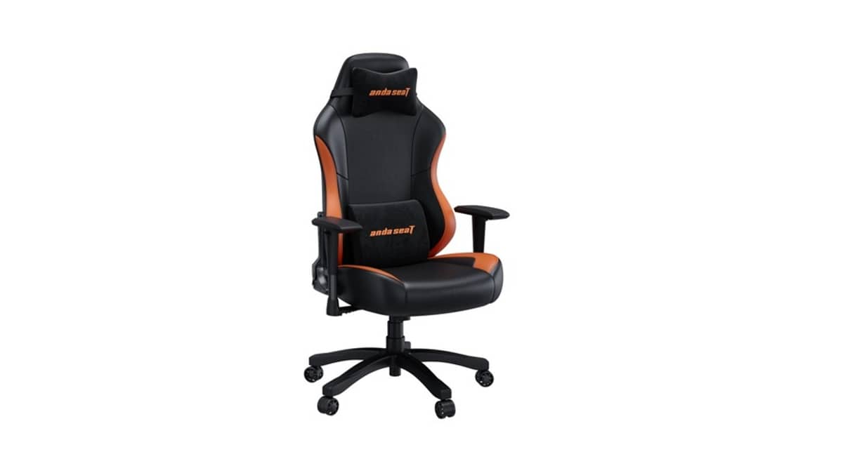buy andaseat-luna-l-gaming-chair-black-and-orange