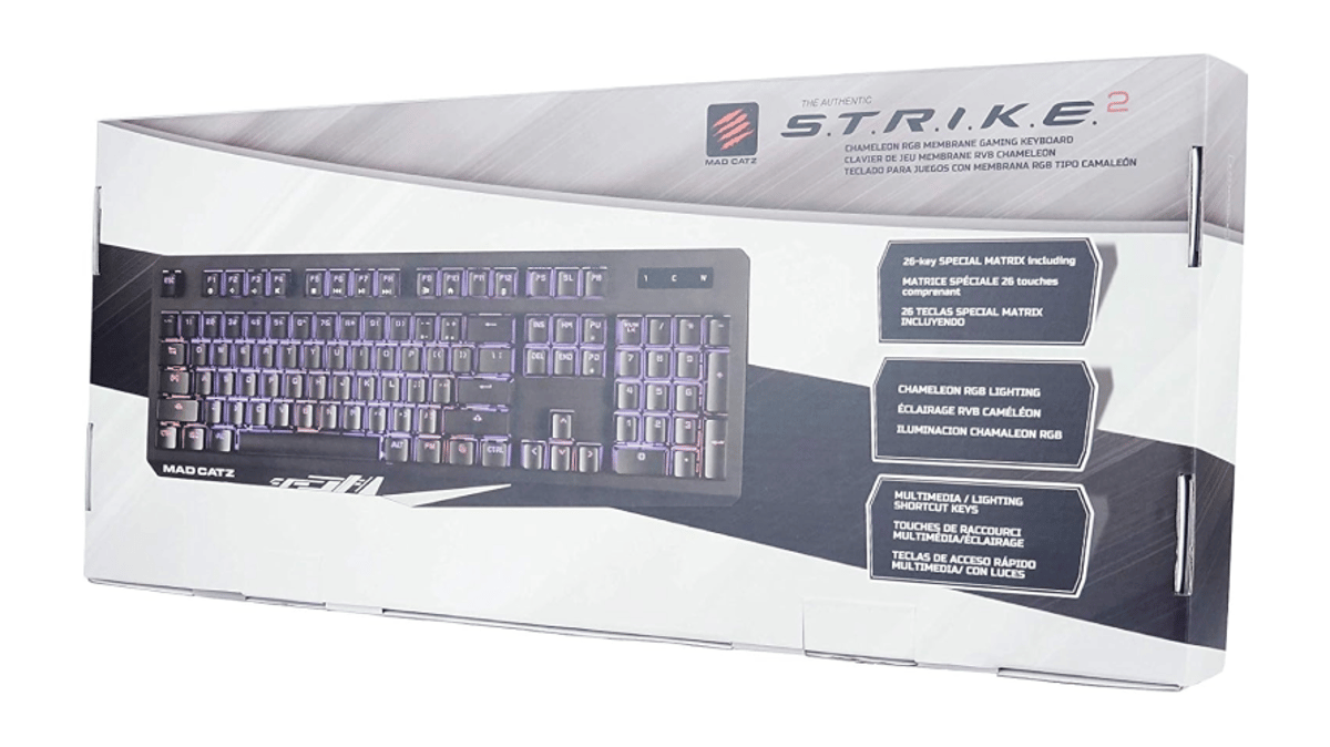 buy mad-catz-the-authentic-strike-2-membrane-gaming-keyboard-black