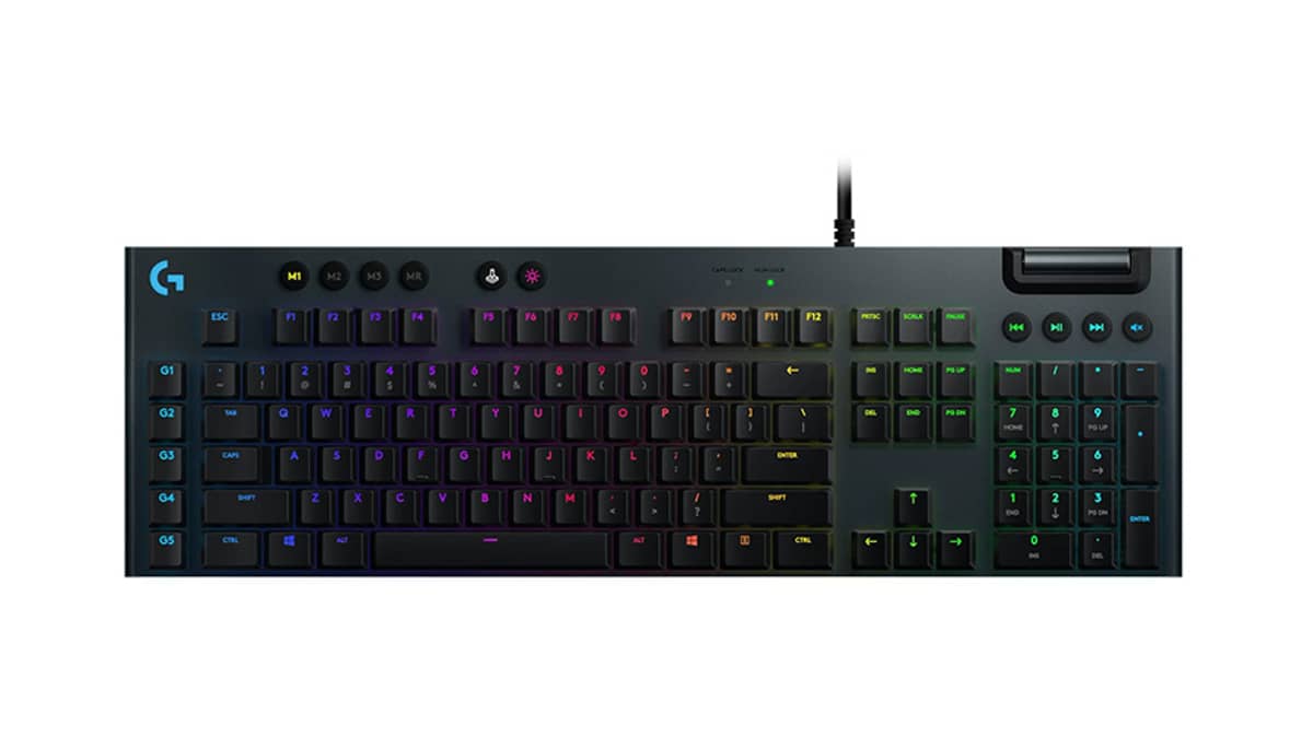 شتر logitech-g815-lightsync-rgb-mechanical-keyboard