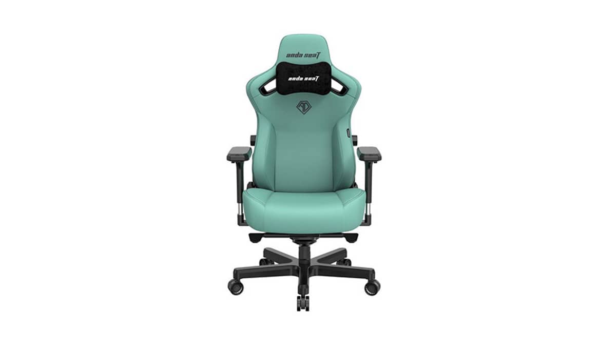 شتر andaseat-kaiser-3-series-premium-gaming-chair-large-pvc-green