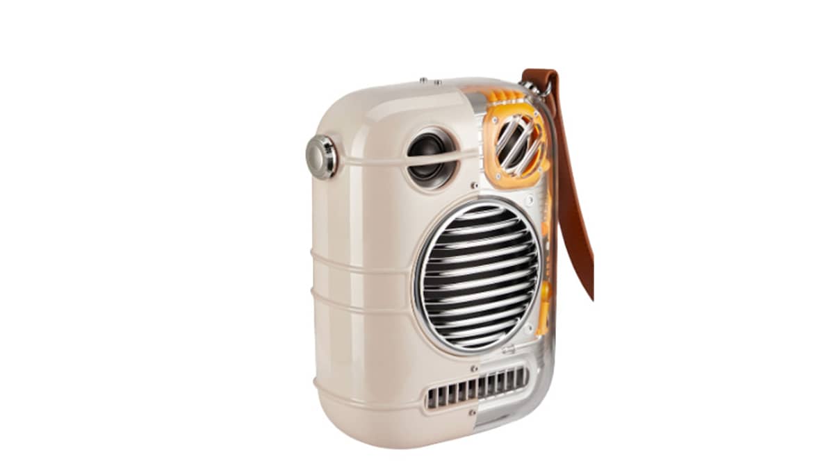 buy divoom-spark-pro-bluetooth-speaker-with-dual-karaoke-microphone-grey