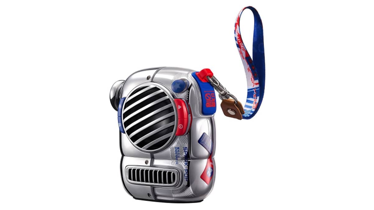 buy divoom-spark-pop-bluetooth-speaker-portable-small-speaker-blue