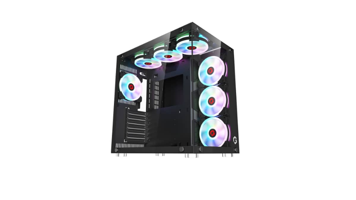 buy gameon-emperor-midnight-ii-series-7-fan-mid-tower-argbpwm-lighting-gaming-case-black
