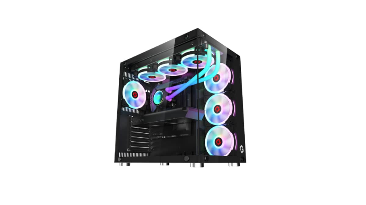 buy gameon-emperor-midnight-ii-series-7-fan-mid-tower-argbpwm-lighting-gaming-case-black