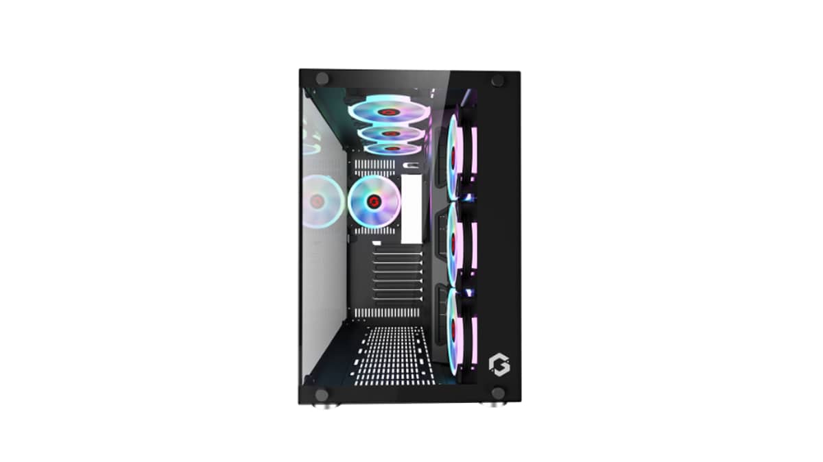 buy gameon-emperor-midnight-ii-series-7-fan-mid-tower-argbpwm-lighting-gaming-case-black