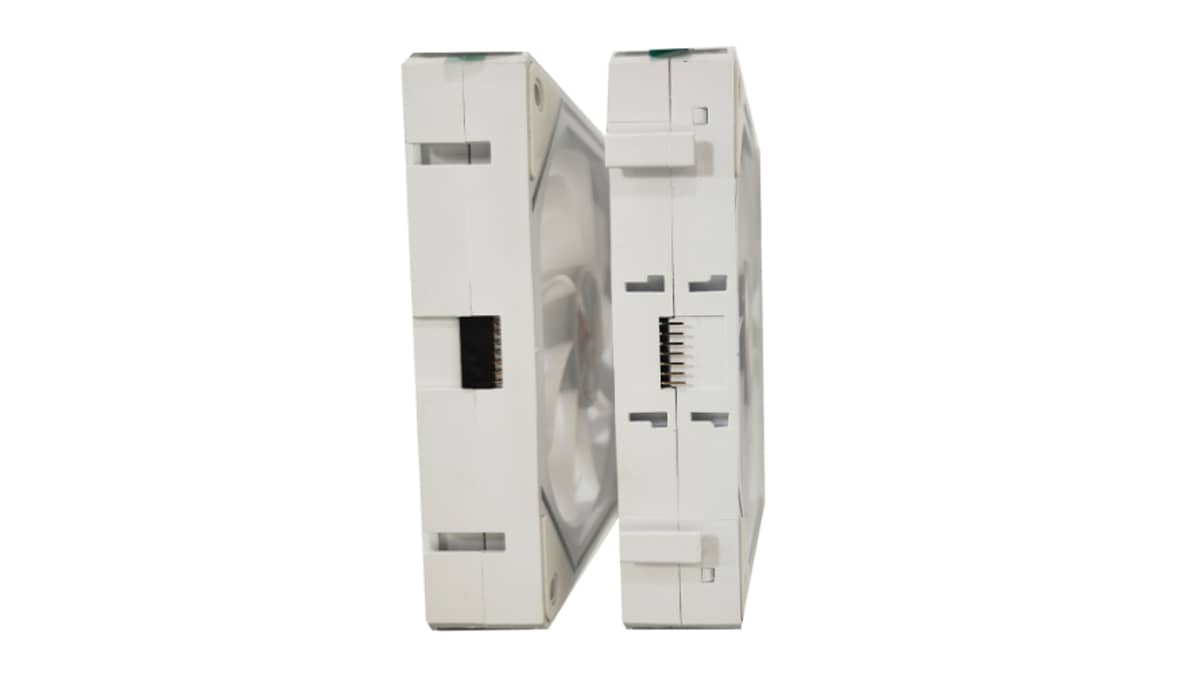 شتر gameon-valkyrie-i-series-7-fan-mid-tower-argbpwm-lighting-gaming-case-white