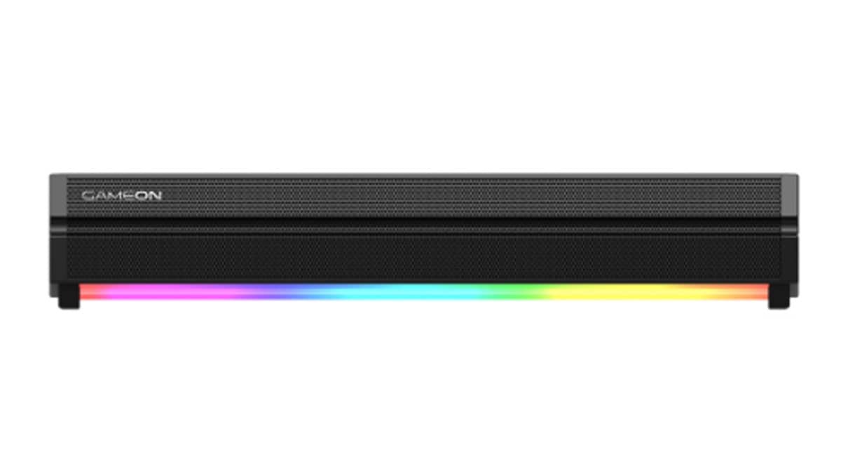 buy gameon-sonicstorm-x-wireless-rgb-gaming-soundbar-black
