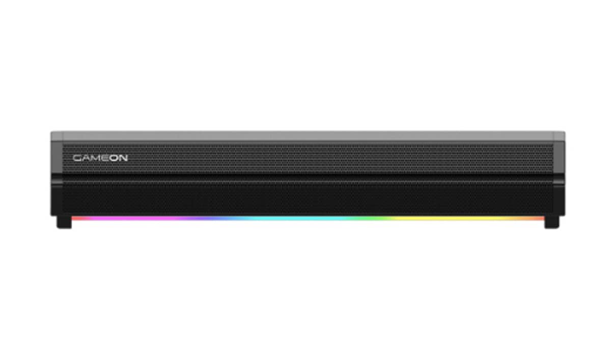 buy gameon-sonicstorm-x-wireless-rgb-gaming-soundbar-black