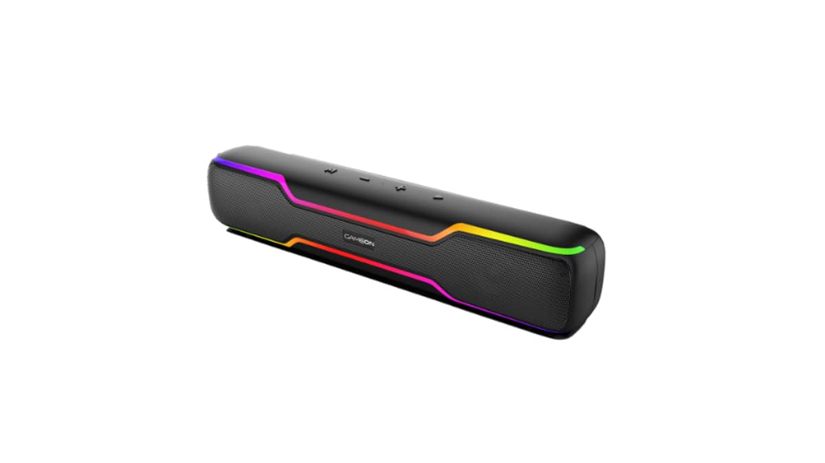 buy gameon-dominator-blaze-wireless-rgb-gaming-soundbar-black
