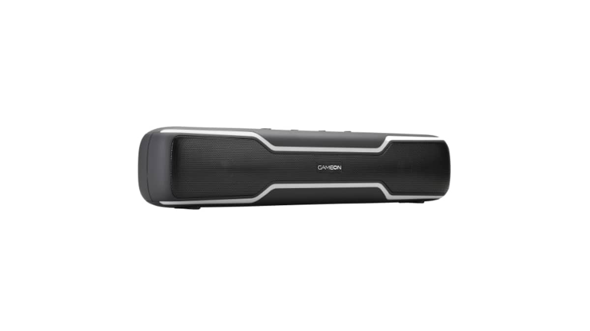 buy gameon-dominator-blaze-wireless-rgb-gaming-soundbar-black