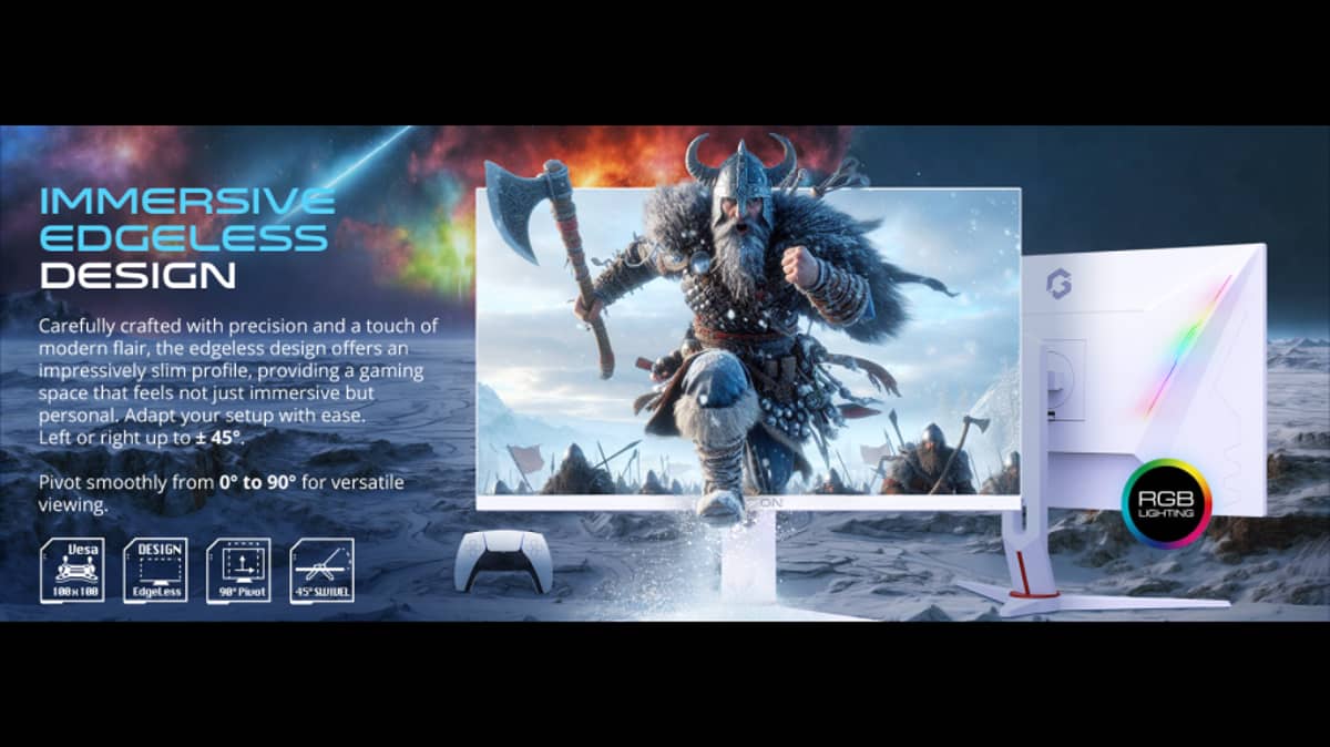 buy gameon-goa24fhd180ips-artic-pro-series-24-inch-gaming-monitor