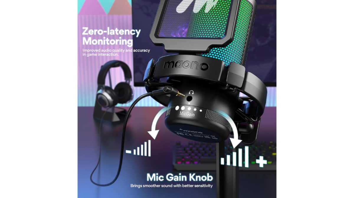 buy maono-noise-cancellation-condenser-usb-rgb-gaming-microphone-black