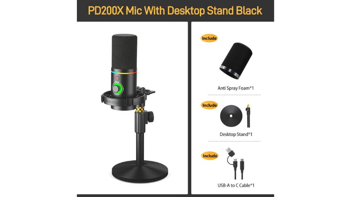 buy maono-usbxlr-dynamic-microphone-black