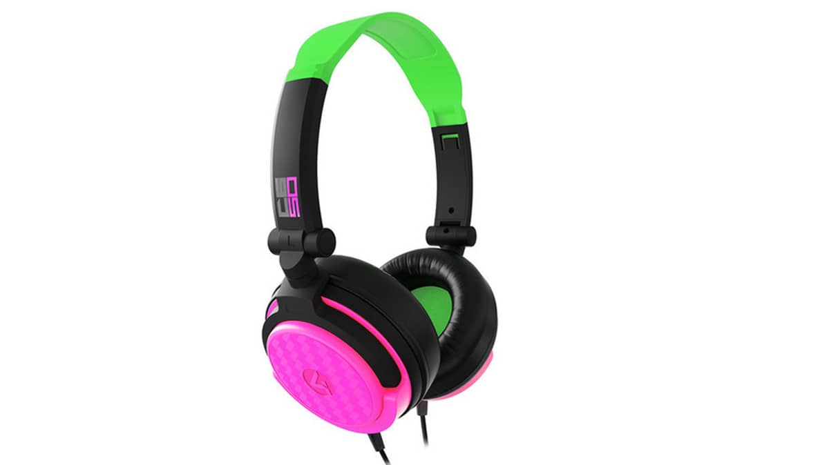 buy 4gmr-c6-50gaming-wired-headset-neon-green-pink