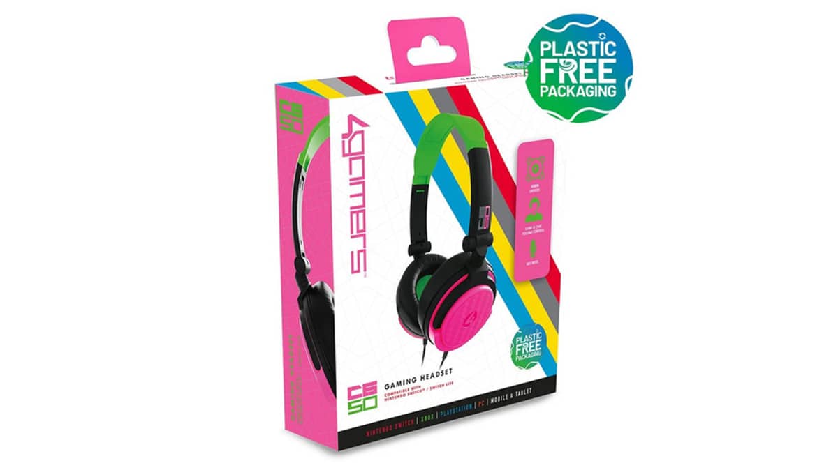 buy 4gmr-c6-50gaming-wired-headset-neon-green-pink