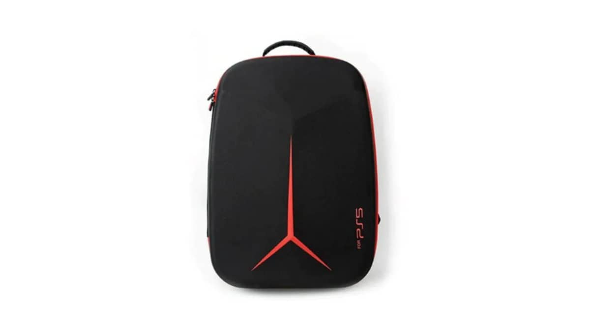 buy kgaming-ps5-slim-travel-bag-hard-black