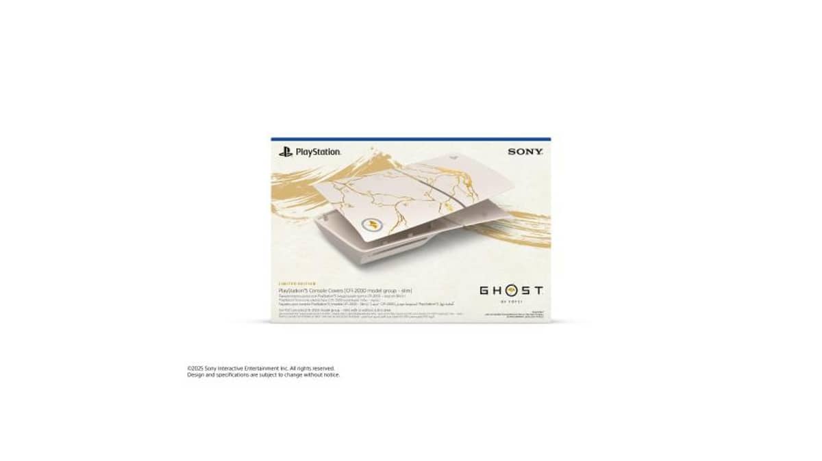 buy ps5-console-covers-ghost-of-yotei-gold-limited-edition